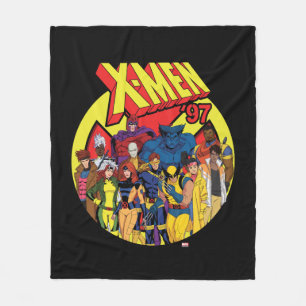 X-Men '97 Character Group Graphic Fleece Blanket