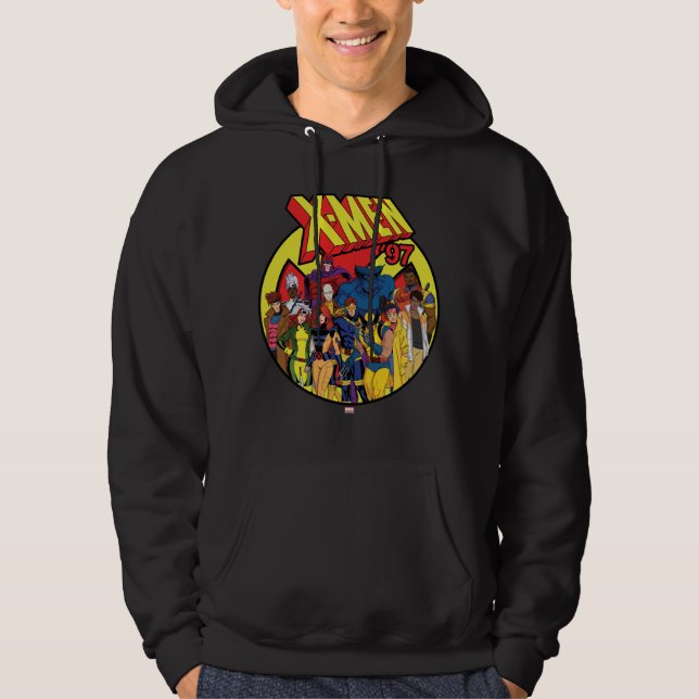 X-Men '97 Character Group Graphic Hoodie (Front)