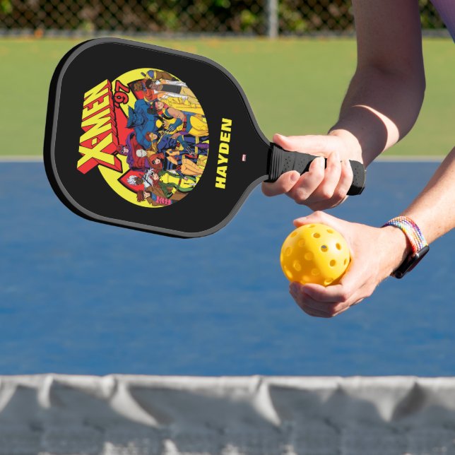 X-Men '97 Character Group Graphic Pickleball Paddle (Insitu)