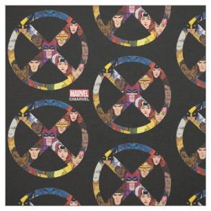 X-Men Character Icon Fabric