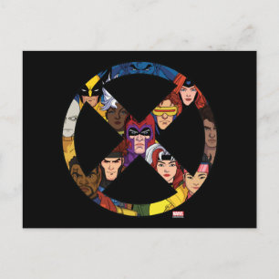 X-Men Character Icon Postcard