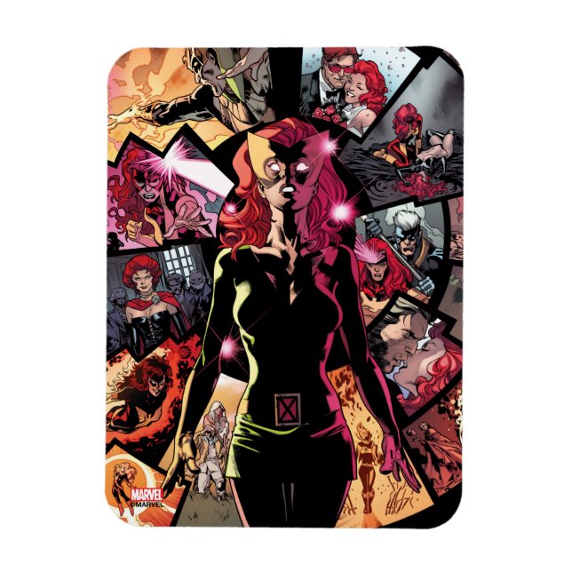 X-Men | Classic Dark Phoenix Magnet (Vertical)