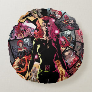 X-Men   Classic Dark Phoenix Round Pillow