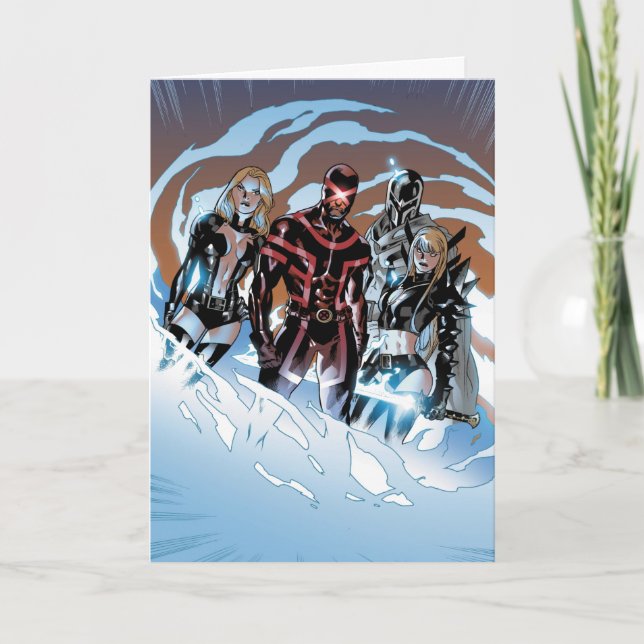 X-Men | Emma Frost, Cyclops, Magneto, & Magik Card (Front)