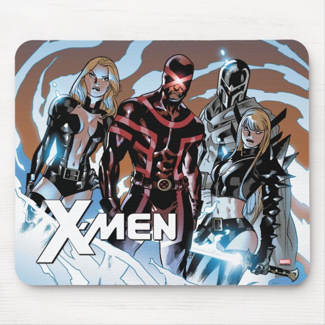 X-Men | Emma Frost, Cyclops, Magneto, & Magik Mouse Pad (Front)