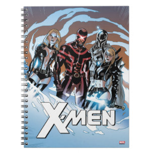 X-Men   Emma Frost, Cyclops, Magneto, & Magik Notebook