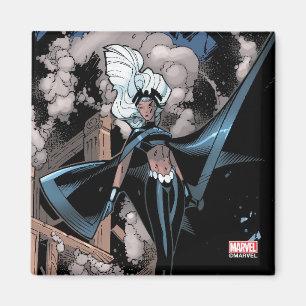 X-Men   Storm Over Burnng City Magnet