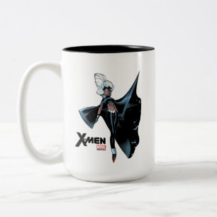 X-Men   Storm Over Burnng City Two-Tone Coffee Mug