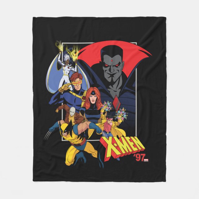 X-Men Vs Mister Sinister Fleece Blanket (Front)