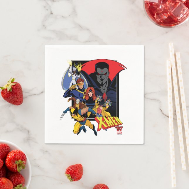 X-Men Vs Mister Sinister Napkin (Insitu)