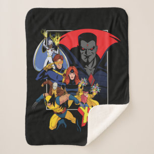 X-Men Vs Mister Sinister Sherpa Blanket