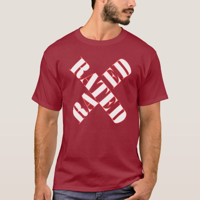 X Rated T-Shirt (Front)