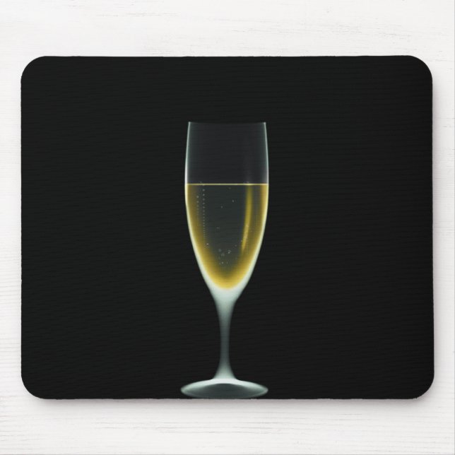 X-RAY CELEBRATION CHAMPAGNE Original + Negative Mouse Pad (Front)