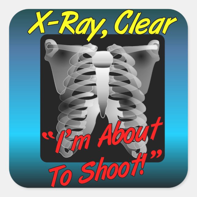 X-Ray, Clear Sticker (Front)