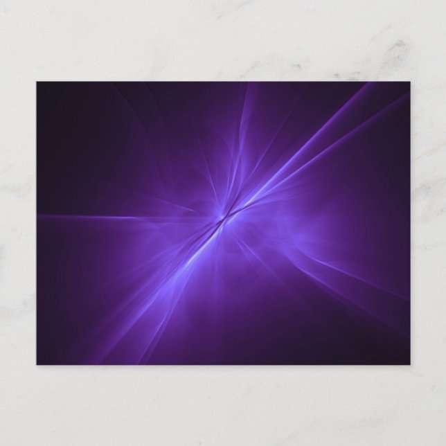  X-Ray Colorburst - Purple  Postcard (Front)