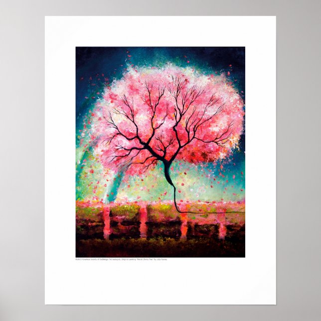 X-ray Cover art – Renal Cherry Tree by L. Rainey Poster (Front)