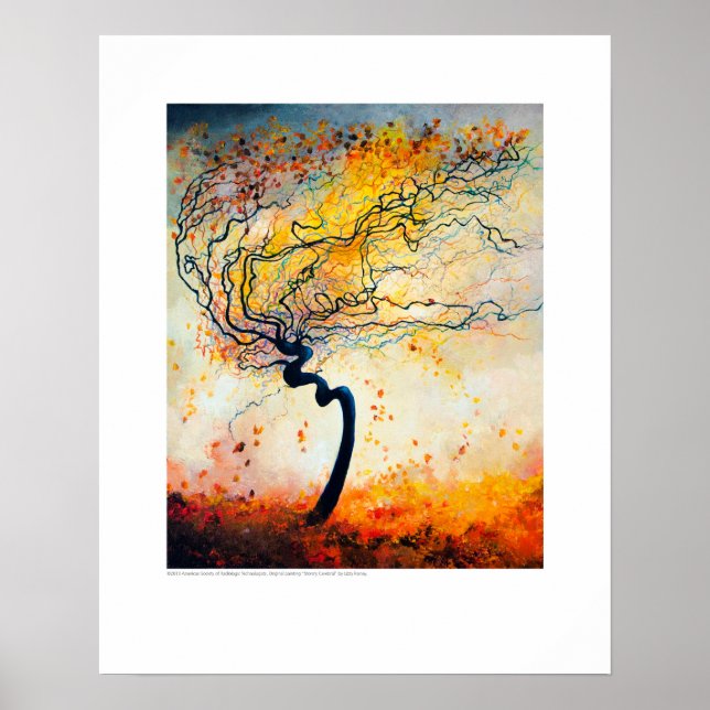 X-ray Cover art – Stormy Cerebral by L. Rainey Poster (Front)