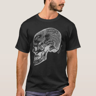 X-Ray Cranium Biology Medicine T-Shirt