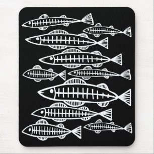 X-Ray Fish Mouse Pad