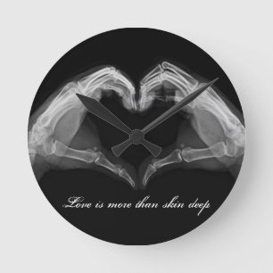 X-Ray Heart Love Clock