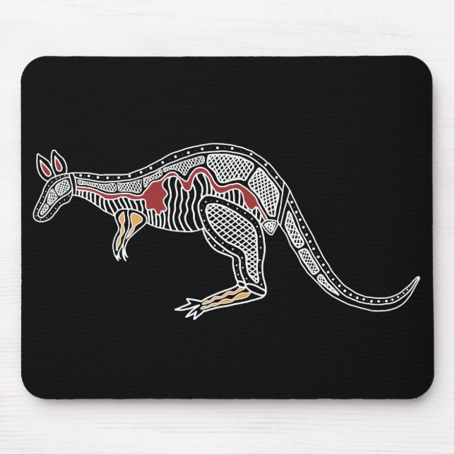X-Ray Kangaroo Mouse Pad (Front)