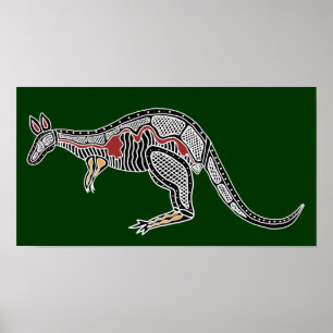 X-Ray Kangaroo Poster