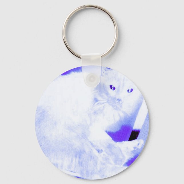 X-ray Kitty Keychain (Front)