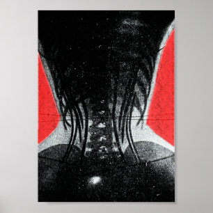 X-Ray Of Woman In A Corset Poster