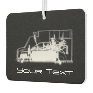 X-Ray See-Through Toy Truck  Air Freshener