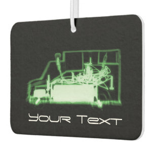 X-Ray See-Through Toy Truck  Air Freshener