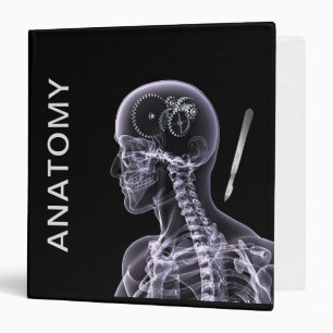 x-ray skeleton anatomy binder
