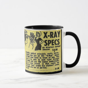 X-Ray Specs! See through clothes (kind of) Mug