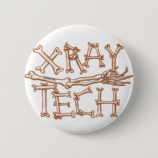 X-Ray Tech 2 Inch Round Button (Front)