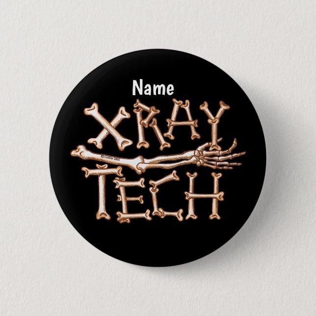 X-Ray Tech 2 Inch Round Button (Front)
