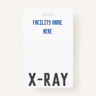 X-Ray Tech Badge Hanger