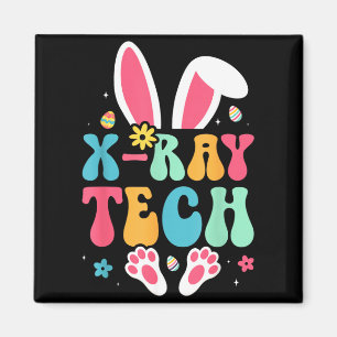X-Ray Tech Bunny Eggs Radiology Easter Day Magnet