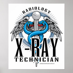 X-Ray Tech Caduceus Poster