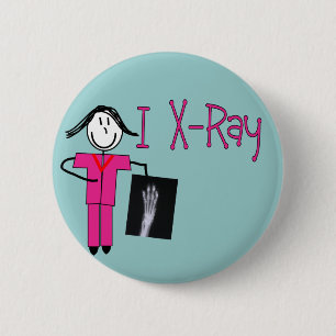 X-Ray Tech Gifts 2 Inch Round Button