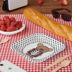 X-ray tech party paper plate