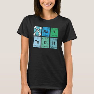 X Ray Tech Radiologist Rad Tech Radiology Periodic T-Shirt