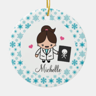 X-Ray Technician X Ray Tech Radiologist Ceramic Ornament