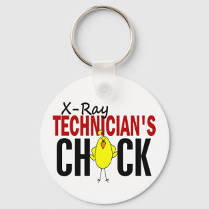 X-Ray Technician's Chick Keychain