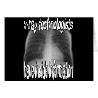 x-ray technologists...