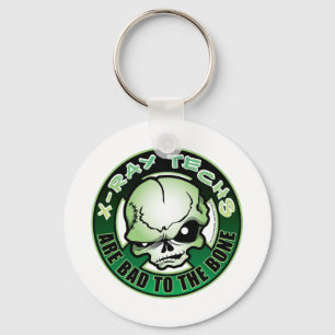 X-Ray Techs: Bad To The Bone Keychain