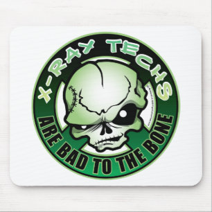 X-Ray Techs: Bad To The Bone Mouse Pad