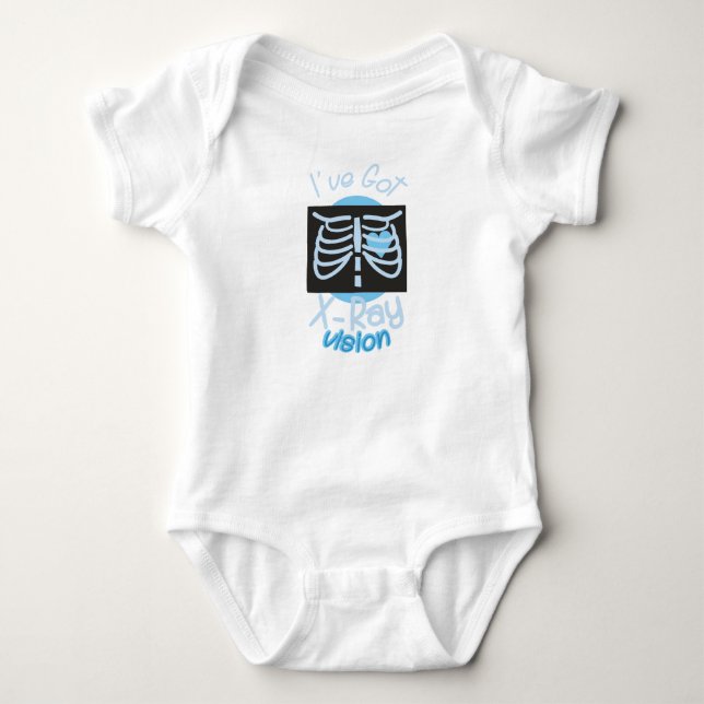 X-Ray Vision Baby Bodysuit (Front)