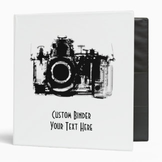 X-RAY VISION CAMERA - BLACK & WHITE BINDER