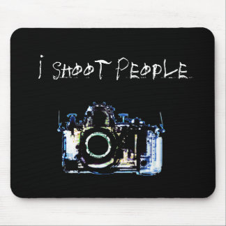 X-RAY VISION CAMERA ORIGINAL - I Shoot People Mouse Pad