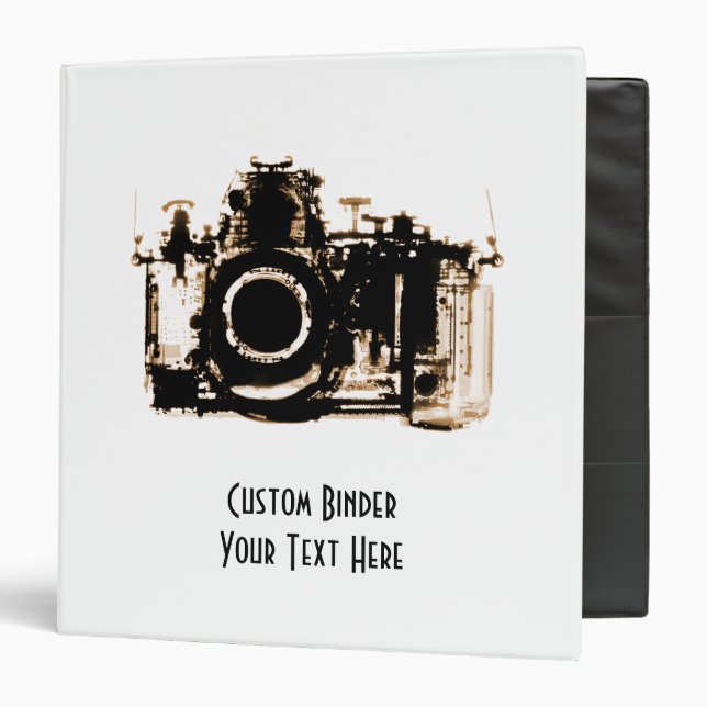 X-RAY VISION CAMERA - SEPIA BINDER (Front/Inside)