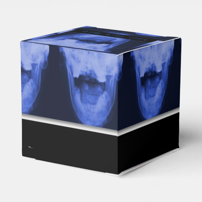 X-Rayed 3 - Electromagnetic Blue Favor Box (Back Side)